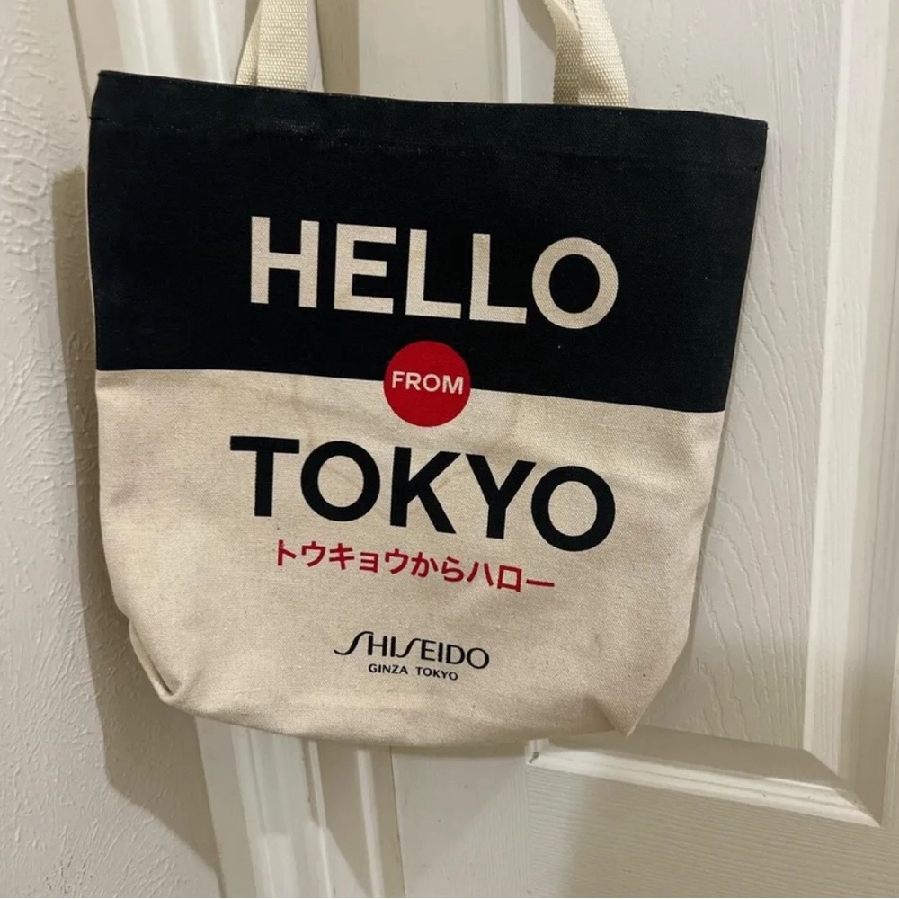 Hello From Tokyo Shiseido Tote bag